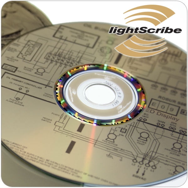 Verbatim Light Scribe DVD+R Blank Media 40pk - Laser Etch Prints Direct to Disc