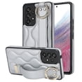 thumbnail image 1 of Funda de PU con anillo de cobertura total antideslizante para Samsung Galaxy A53 5g con pulsera, 1 of 5