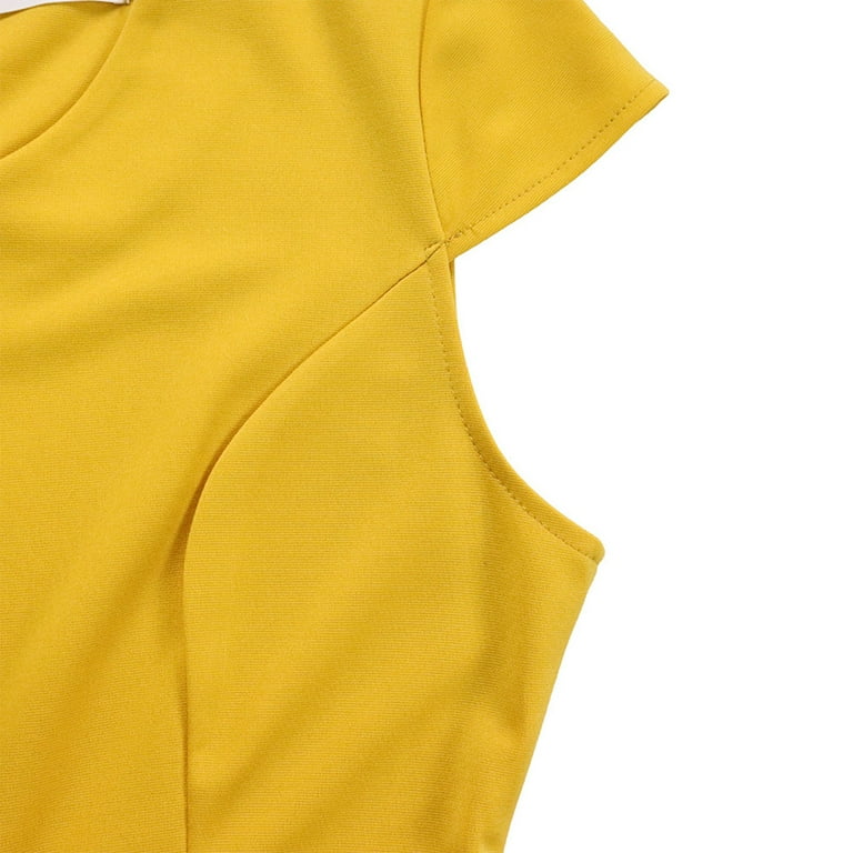 Canary Flounce Lace V-Neck Ruffle Mini Dress Canary Flounce Lace V-Neck Ruffle Mini Dress
