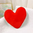 thumbnail image 2 of PRETXORVE Valentine's Day Shaped Pillow - Short Plush Puffy Shaped Decorative Pillow - Cute Plush Soft Pillow As a Children's Living Room and Sofa, 2 of 8