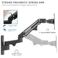 thumbnail image 6 of VIVO Premium Aluminum Single LCD Monitor Wall Mount Arm for Screens up to 32", 6 of 8