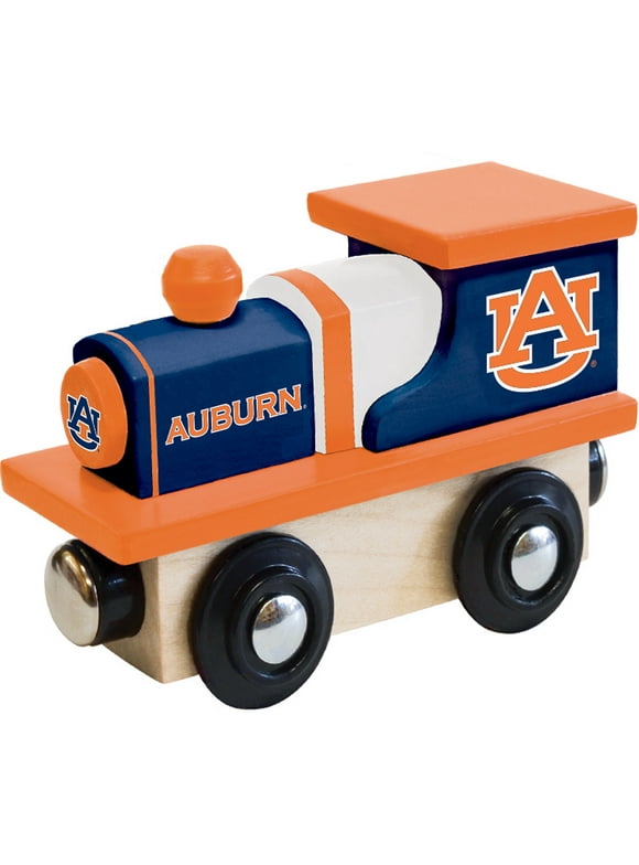 MasterPieces Officially Licensed NCAA Auburn Tigers Wooden Toy Train Engine For Kids