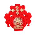 thumbnail image 4 of Spring Festival Decoration Traditional Decor Oriental Feng Shui Prop Handmade Ornament for Party Holiday New Year Spring Festival Wealth, 4 of 10