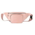 thumbnail image 1 of Riñonera unisex, monedero pequeño, bolso de mano para , mujeres, acampar , Rosado BLESIY Paquete de cintura, 1 of 6