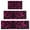Black Pink Butterfly, variant on Black Blue Butterfly Pattern Kitchen Rugs Sets Of 3,Kitchen Runner Rugs Non Skid Washable,Decorative Kitchen Floor Mats for Kitchen,Sink,Laundry,17"x30"  17"x47"   17"x59"