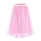 thumbnail image 1 of Faldas Largas para las Mujeres de Verano Estrella Impresión en Capas Torta Irregular Malla Lentejuelas Maxi Falda, 1 of 2