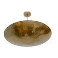 thumbnail image 3 of 6 Light Elegant Perforerad Ceiling Flushmount light Pendant Mid Century Modern Raw Brass Sputnik chandelier light Fixture., 3 of 5