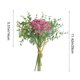 thumbnail image 3 of pstuiky Flores y hojas artificiales para decoración de interiores y exteriores ramos centros de mesa y bodas. 12 tallos en un paquete., 3 of 6