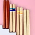 thumbnail image 3 of HEANUJJ Orff Instruments de Musique Bâtons de Rythme en Bois pour Étudiants 1 Paire, 3 of 8