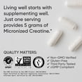 thumbnail image 5 of Sports Research Creatine Monohydrate 5000mg (116 veggie capsules), 5 of 9