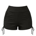 thumbnail image 4 of Kingdiese Womens Plus Size Swim Shorts For With Ruched Waist Control Built In Bikini Bottoms Swimwear Board Shorts Womens Swimwear, Size XXL, 4 of 4