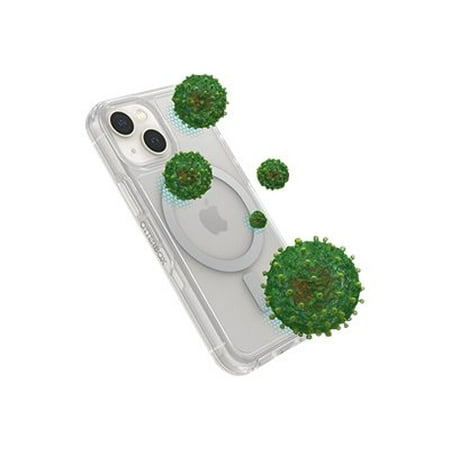 OtterBox - Symmetry Series+ Clear for MagSafe  Soft Shell for Apple iPhone 13 mini and iPhone 12 mini - Clear