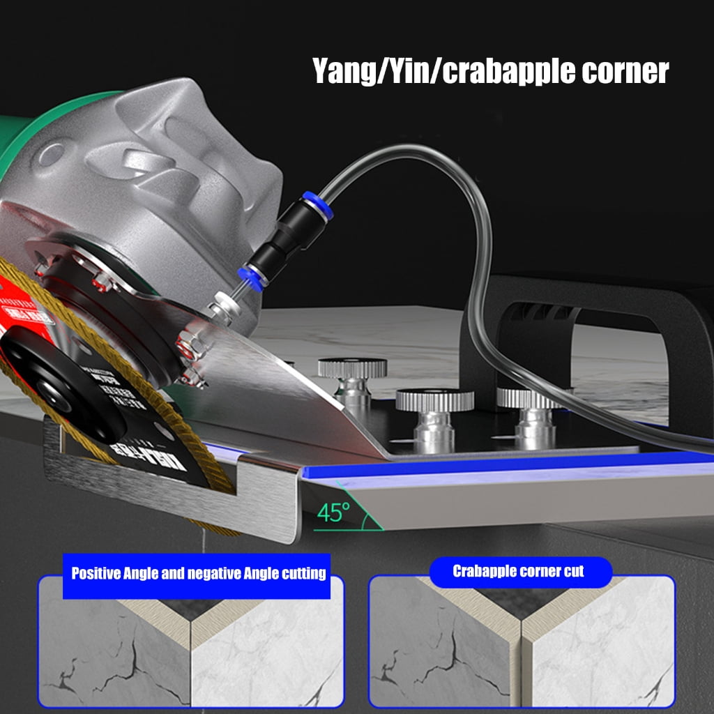 lanema Angles Grinder Stand for Tile 45°Chamfer Cutting 45 Degree Tile Chamfering Tool Angles Grinder Stand for Cutting Ceramic