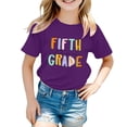 thumbnail image 7 of FDDMis Tops for Girls White Tshirt for Cute Y2k Tops Tight Shirt Girls Size 10-12 Clothes Girls Clothes Age 6-8 Girls 6t Clothes, Purple 10-11 Years, 7 of 7