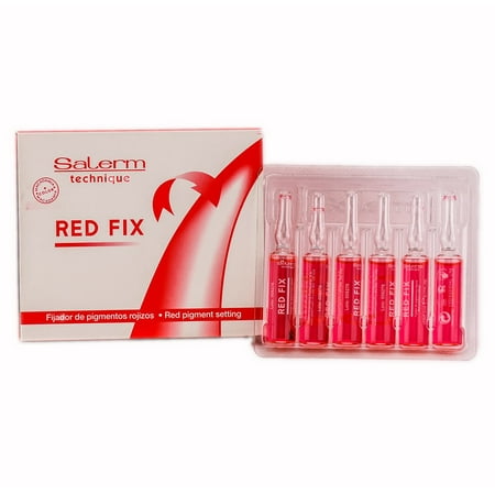 Salerm Technique Red Fix Treatment - Option : 12 Vial x 0.17