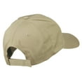 thumbnail image 4 of Ohio Carnation Flower Embroidered Cap - Khaki OSFM, 4 of 5