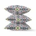 thumbnail image 4 of Green White Cloverleaf Indoor Outdoor Throw Pillow, 4 of 4