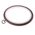 thumbnail image 1 of Juego de Anillos de Aro de Punto de Cruz de de de Aros de Bordado para Coser Artesanías , Color de madera, 12x15cm Macarena Aro de bordado de madera, 1 of 6