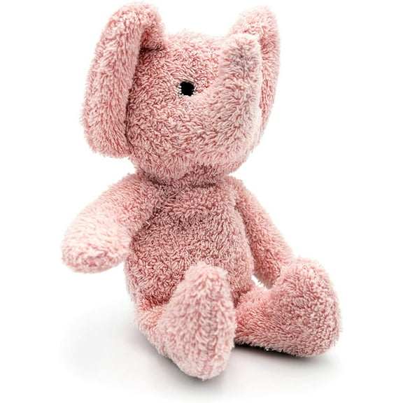 Thermal-Aid Zoo — Mini Tiny The Elephant — Kids Hot and Cold Pain Relief Boo Boo Tool — Heating Pad Microwavable Stuffed Animal and Cooling Pad — Easy Wash, Natural Sleep Aid