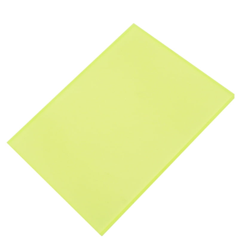 HEANUJJ PU Cutting Mat Yellow Smooth Noise-Reducing Craft Tool Mat