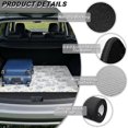 thumbnail image 6 of FOR U DESIGNS Giraffe Elephant Forest Toile De Jouy Print Car Trunk Mat Universal Fit All Weather Cargo Liner Non-Slip Durable Rear Trunk Protection for SUV Sedan Truck, 6 of 7