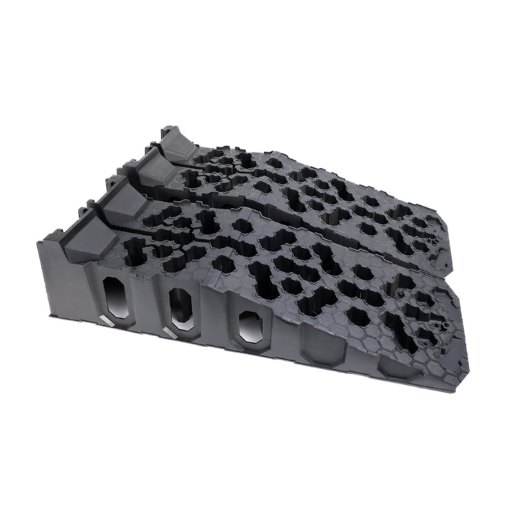 Vehicle Ramps Set of 2 High-Impact Plastic photo 1