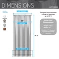 thumbnail image 4 of Techni Home Loft Series Premium Double Walled Foldable Accordion Door, 32"W x 80"H x 1.2"T, White RTA-LF32FD-WHT, 4 of 8