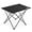 Black, variant on Whitsunday Camping Table Folding, Outdoor Ultralight Portable Camp Side Table,Small Aluminum Folding Table for Picnic Beach BBQ Cooking Black