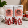 thumbnail image 3 of Trader Joe's Strawberry Baton Wafer Cookies 5oz 142g (2 Tins), 3 of 5