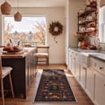 thumbnail image 4 of GENIMO 5'x7' Halloween Area Rug for Living Room, Washable Non Slip Soft Vintage Witch Indoor Rug for Bedroom Dining Room Home Office, Vintage Black, 4 of 6