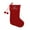 Red, variant on Odeerbi Family Initial Christmas Stocking Knit Xmas Socks Decoration Christmas Letter Solid Wool Stocking Pendant Christmas Decorations Gift Bag Socks Green