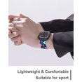 thumbnail image 4 of Correa De Reloj Deportivo Compatible Con Apple Watch Band 38 Mm, 40 Mm, 41 Mm, Correa Deportiva De Silicona Suave Con Estampado Floral Para Mujer, Pulseras De Repuesto Para Iwatch Series Ultra 9 8 7 6, 4 of 5