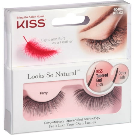KISS Looks So Natural Lashes, Flirty (Best Natural Looking Lashes)