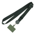 thumbnail image 1 of Dragonne de Téléphone Ajustable Cordon de Cou Cordons de Téléphone Patch Support de Cellulaire Cordon Suspendu pour Téléphone Vert Foncé, 1 of 6