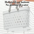 thumbnail image 2 of Toycle Handheld Shower Basket Plastic Small Basket Storage Basket Woven Storage Basket Bathroom Underwear Frame Carrying Basket Shower Basket Shower Basket(H,Plastic), 2 of 6