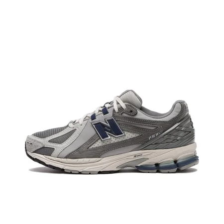 

NB official 1906R non-slip and wear resistant low-top running shoes for men and women in gray beige