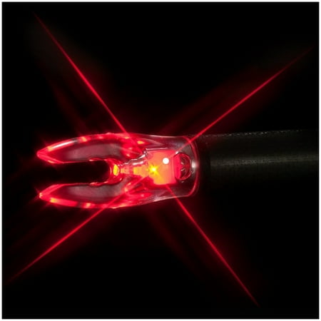 UPC: 0818322011846 | Nockturnal Fit Universal Size Red Lighted Nock 3-Pack