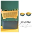 thumbnail image 5 of Raindrops Double Layer Vegetable Washing Basket with PP Material Ample Capacity Assorted Color Small Lightweight, 5 of 6