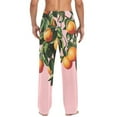thumbnail image 4 of FORMRS Mens Pajama Pants with Pockets Sleepwear Lounge Bottoms Sizes S-2XL, Vibrant Oranges, 4 of 7