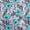 Turquoise Blue, variant on oneOone Polyester Spandex Turquoise Blue Fabric Tropical Floral Sewing Fabric By The Yard Printed Diy Clothing Sewing Supplies 56 Inch Wide