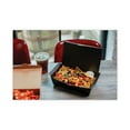 thumbnail image 3 of Pactiv EarthChoice OneBox Paper Box, 9 x 4.85 x 2, 55 oz, Black, 100/Carton (NOB02B), 3 of 6