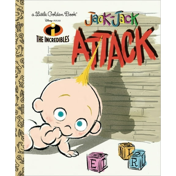 Pre-Owned Jack-Jack Attack (Disney/Pixar the Incredibles) (Hardcover) by Mark Andrews, Krista Swager