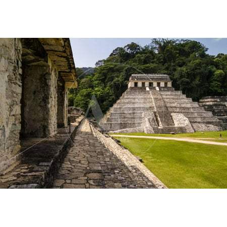 Mayan Ruins in Palenque, Chiapas, Mexico. it is One of the Best Preserved Sites, Which Contains Int Print Wall Art By (Best Sites To Sell Art)
