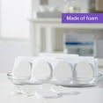 thumbnail image 5 of McKesson Protective Foot Pads - Foam, Adhesive, Teardrop-Shaped, White - Size 106-Large, 1/4 in, 100 Ct, 5 of 7