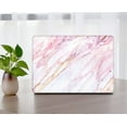 thumbnail image 5 of KSK KAISHEK Compatible New MacBook Air 13" Case 2018 2019 2020 2021 2022 Rel. Model A2337 m1/A2179/A1932, Plastic Protective Case Hard Cover + Black Keyboard Cover, Marble A 302, 5 of 5