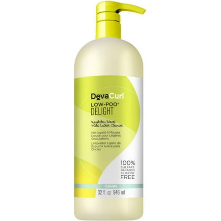 3 Pack - DevaCurl Low-Poo Delight Mild Lather Cleanser 32 oz