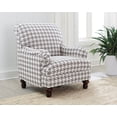 thumbnail image 2 of Glenn Upholstered English Arm Accent Chair Grey, 2 of 8