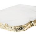 thumbnail image 5 of White Quartz Cheese Board, Crystal Agate Platter Tray of Natural / Organic White King Sliced for Table Centerpiece or Stylish Home Decor, 5 of 8