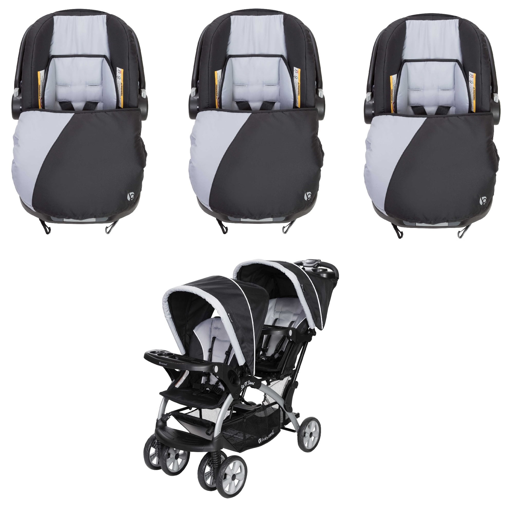 Baby Trend Infant Car Seat & Base (3 Pack) w/ 2 Seat ...
