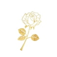 thumbnail image 4 of Metal Rose Bookmark Fashion Bookmarks Creative Paper Clip Valentine's Day Bookmark Gift (Rose Gold), 4 of 9